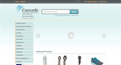Desktop Screenshot of cascade-usa.com